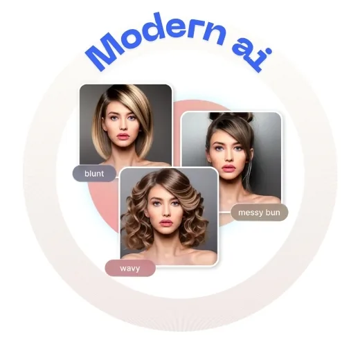AI preview of a sharp taper fade inspired by celebrity styles